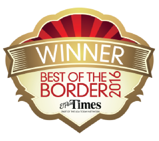 Winner Best of the Border 2016 Logo - Selah Salon and Spa El Paso