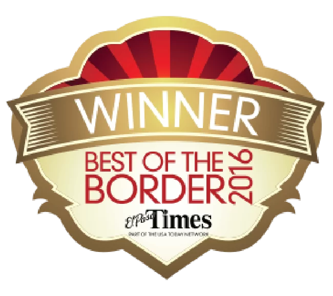 Winner Best of the Border 2016 Logo - Selah Salon and Spa El Paso